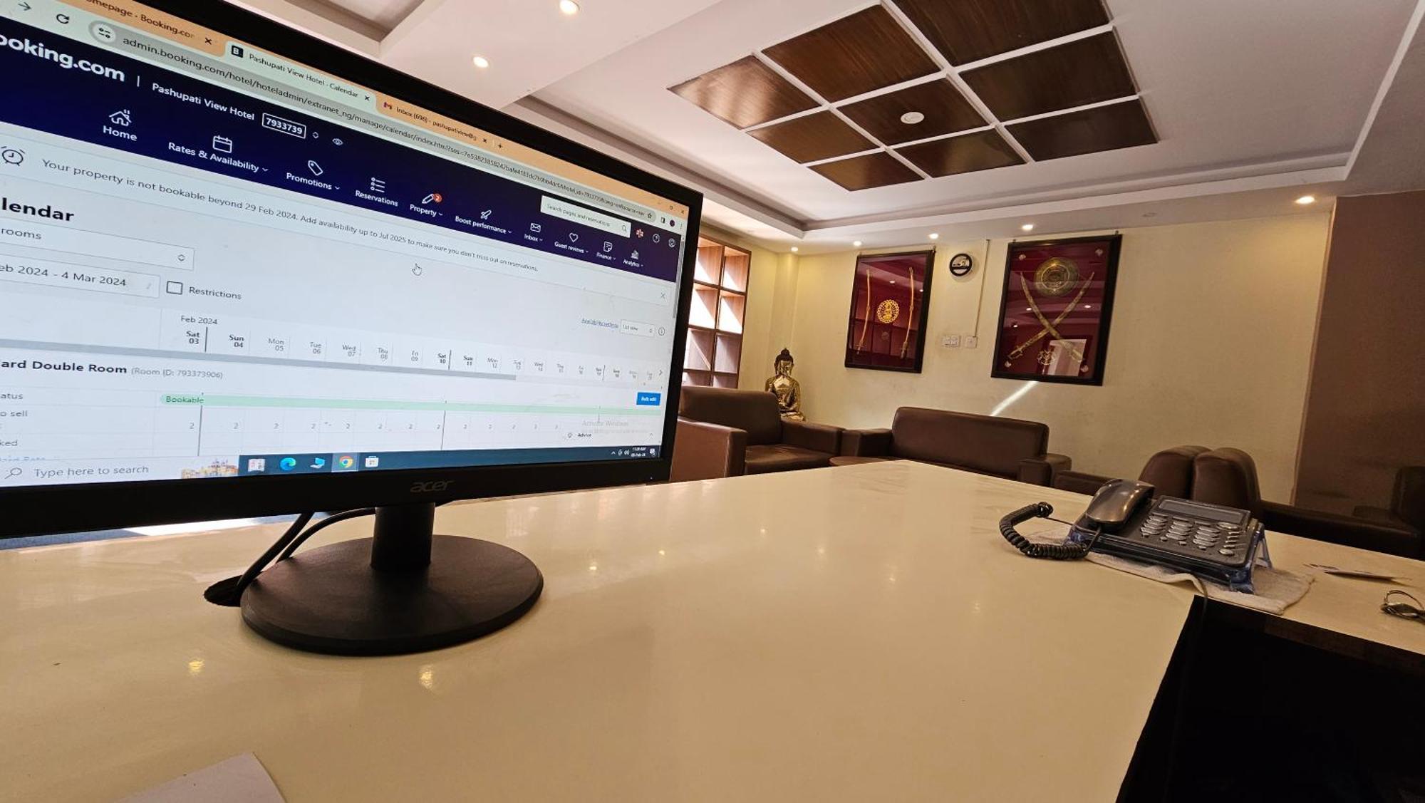 Pashupati View Hotel Katmandu Dış mekan fotoğraf